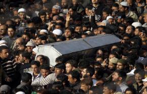 کشمير الهندية تشيع جنازة عالم الدين احمد شاه