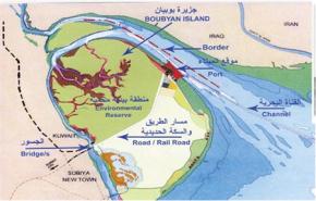حكومة العراق تبلغ البرلمان بضرر ميناء مبارك الكويتي