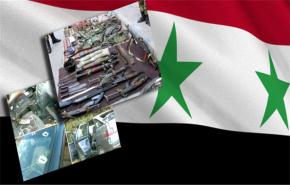 دمشق تضبط أسلحة اسرائيلية في حمص  
