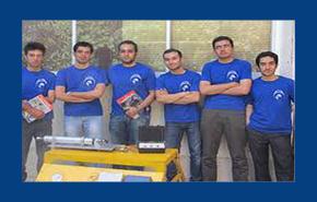 طلبة ايرانيون يصنعون صاروخاً يعمل بالوقود الجامد   