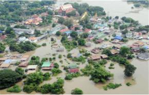 حصيلة ضحايا فيضانات تايلاند ترتفع الى 500 قتيل