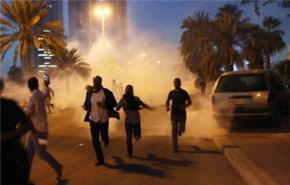 احتجاجات بركان الغضب تندد باعتقال نساء البحرين