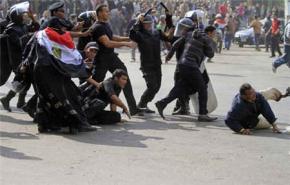 مواجهات عنيفة بين الشرطة المصرية ومتظاهرين