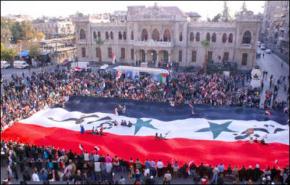 مسيرات حاشدة بسوريا رفضا لقرار الجامعة العربية