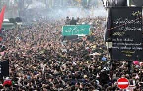 استمرار مراسم العزاء الحسيني بمختلف المدن الايرانية