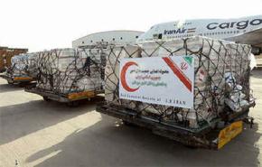ايران ترسل 1100 طن مساعدات للصومال
