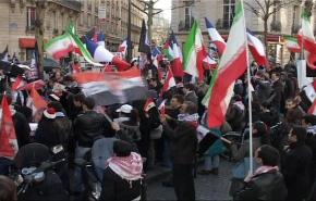 باريس : تجمع فرنسي عربي احتجاجا على التدخل في سوريا