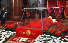 تشييع جثمان الزعيم الكوري الشمالي 28 ديسمبر