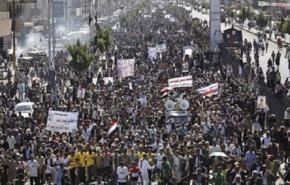 مسيرات حاشدة في صنعاء وادانة لتصريحات السفير الاميركي