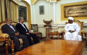 الرئيس السوداني يستقبل وفدا من حماس