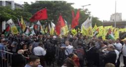 تظاهر كنندگان لبناني خواستار توقف هولوكاست اسرائيلي شدند