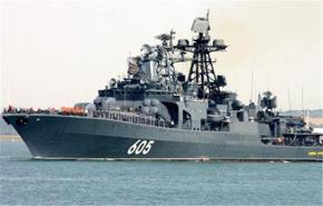 وصول السفن الحربية الروسية الى سوريا