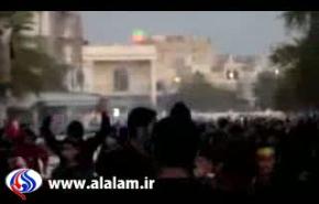 قمع المعزين يوم الاربعين في السنابس 