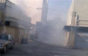 قمع عنيف يطال المناطق البحرينية وإغراق البيوت بالغازات السامة