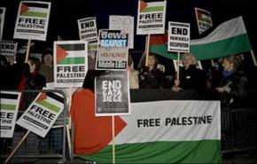 منظمات بريطانية تنظم تظاهرة أمام سفارة الاحتلال بلندن