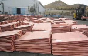 صادرات النحاس الإيراني تتخطى حاجز 800 مليون دولار العام الماضي