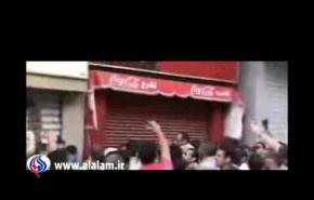 هجوم البلطجيه على المتظاهرين فى الاسكندرية 