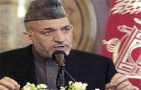 كرزاي يشكر ايران لدعمها الاستقرار والامن في افغانستان