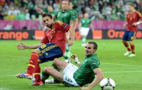 كأس اوروبا 2012: فوز كبير لاسبانيا على ايرلندا