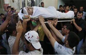 شهيد فلسطيني تاسع بالعدوان الاسرائيلي على غزة والمقاومة ترد