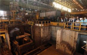 تدشين اضخم وحدة لانتاج الحديد الاسفنجي بايران