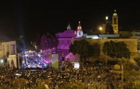 احتفال في بيت لحم بمناسبة ادراج كنيسة المهد على لائحة التراث العالمي