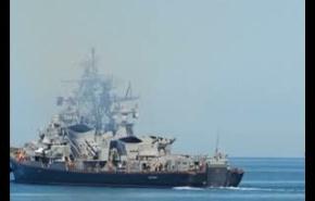 سفن حربية روسية تتوجه الى ميناء طرطوس