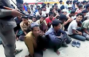 تظاهرات منددة بالصمت الدولي ازاء المجازر بحق مسلمي ميانمار