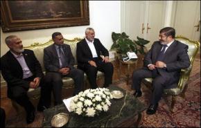 هنية في مصر لرفع الحصار و بحث المصالحة