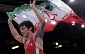 المصارع حميد سوريان يقتنص اول ذهبية لايران في المبياد لندن