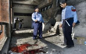 مقتل اربعة شرطيين في انفجار قنبلة يدوية في باكستان