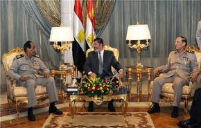 الاحتلال قلق ازاء قرار مرسي استبدال المسؤولين العسكريين