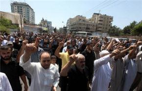 مسيرة حاشدة بغزة تؤكد القدس عاصمة فلسطين الابدية