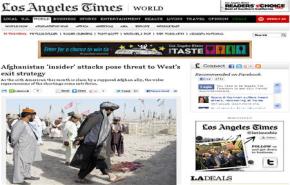 لوس أنجلوس تايمز: هجمات أفغانستان تهدد انسحاب القوات الغربية