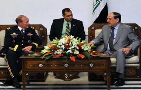 رئيس اركان الجيش الاميركي يلتقي المالكي في العراق