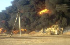 انفجار انبوب نفط يوقف تدفق النفط بين تركيا والعراق