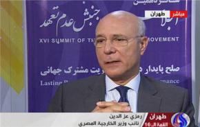 نائب الخارجية المصرية: ايران قادرة على الاستمرار بمسيرة عدم الانحياز