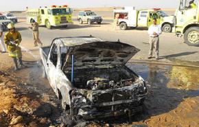 احراق سيارة وكتابة شعارات معادية للعرب في الضفة الغربية