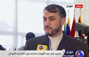 عبد اللهيان : مرسي وأحمدي نجاد بحثا رفع مستوى التمثيل الدبلوماسي