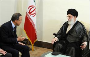 مسؤول ايراني يفند تصريحات المتحدث باسم بان كي مون