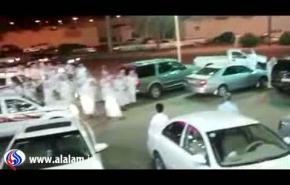 مسيرة في بريدة بالسعودية لنصرة رسول الله محمد (صلى الله عليه وآله)
