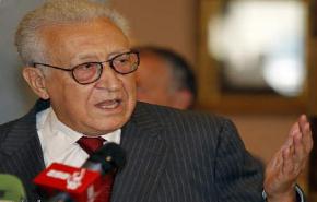 الابراهيمي يلتقي باللاجئين السوريين بمخيم الزعتري في الاردن