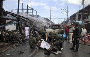 مقتل واصابة العشرات في انفجار بتايلاند