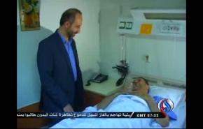 نقل مراسل العالم حسين مرتضى الى طهران لإستكمال العلاج