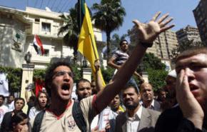 احتجاج أهالي المعتقلين أمام مقر السفارة السعودية بالقاهرة