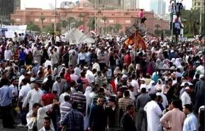 تظاهرات في التحرير لاسقاط الاخوان والمطالبة بتطبيق الشريعة