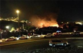 حريق في أحد فنادق مكة المكرمة شاركت 12 فرقة إطفاء لإخماده