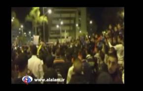 وقفة احتجاجية تاريخية حاشدة بساحة الأمم لمدينة طنجة في المغرب 