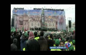 مشعل في غزة: لاشرعية للاحتلال.. لا شرعية لاسرائيل