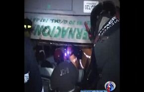 تحطم حافلة رکاب في كولومبيا